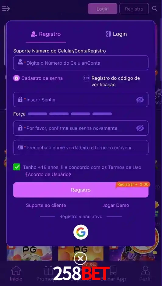 258BET
